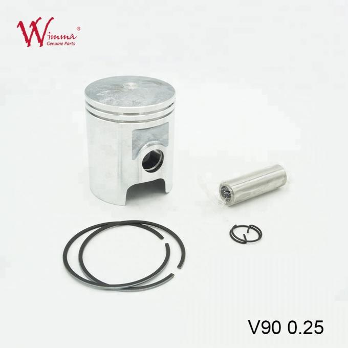 Piston de moto et kit d'anneaux pour les pièces de moteur V90 0,25 avec de haute qualité