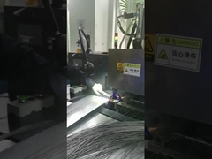 Machine de découpe, de déchiquetage et de marquage au laser du boîtier extérieur
