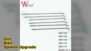 Jeu de rayons pour moto tout-terrain 196 mm A9G en gros