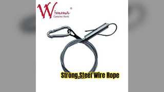 Support fiable en câble métallique solide