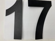 Numéros Lettres Signe Mur extérieur Metal personnalisé OEM acier inoxydable ISO 9001