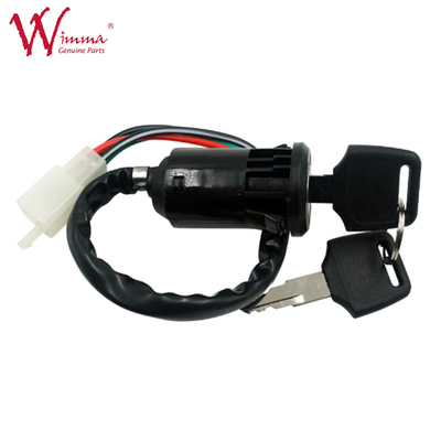 Commutateur d'allumage de moto pour Honda CG125 4 broches Noir Universel Avec 2 touches et prix compétitif