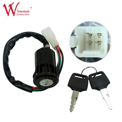 Commutateur d'allumage de moto pour Honda CG125 4 broches Noir Universel Avec 2 touches et prix compétitif