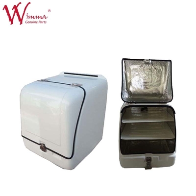 Boîte de livraison en FRP en fibre de verre 166 L Jumbo Box Blanc avec lumières LED