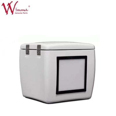 Boîte de livraison en fibre de verre Boîte jumbo Blanc avec lumières LED Bonne performance 85 L FRP 500mm*485mm*495mm