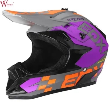 Casques de vélo de motocross Casques de vélo de descente à moto Casques de vélo de moto Voyage à moto pour hommes Logo personnalisé DOT Certification