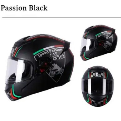 Casque de moto haut de gamme Confortable Conception élégante et aérodynamique Ventilation améliorée Versatile d'utilisation Casque de moto