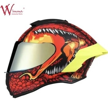 Casque de moto à visage complet Logo personnalisé ECE 22 06 de haute qualité DOT certifié 709S Nouveau style à vendre