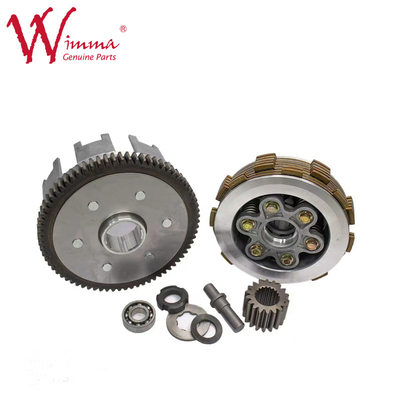 Assemblage de l'embrayage de la moto CG250 6P7D 73T-18T Bonne qualité