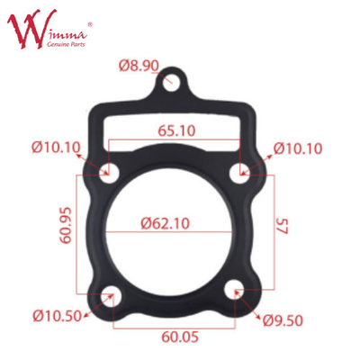 Moteur de moto, bloc de cylindre, kit de cylindre de moto, ATV CG150 alliage d'aluminium