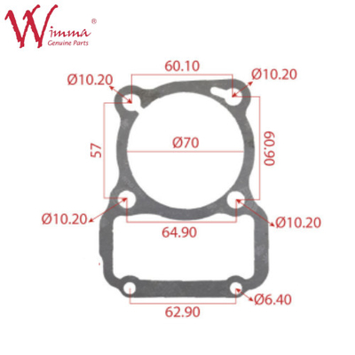 Moteur de moto, bloc de cylindre, kit de cylindre de moto, ATV CG150 alliage d'aluminium