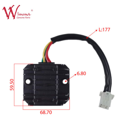 Réducteurs de réglage de motocyclettes imperméables à l'eau à 5 broches d'aluminium fin SK200FX200