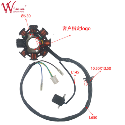 Motocycle bobine magnétique stator GY6125 pièces électriques complètes chinois en gros