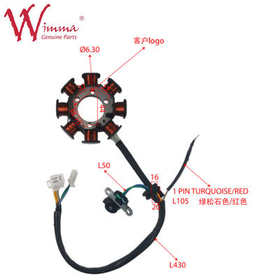 Motocycle Stateur magnétique bobine Stateur Comp Pièces électriques CB1125 chinois Wimma