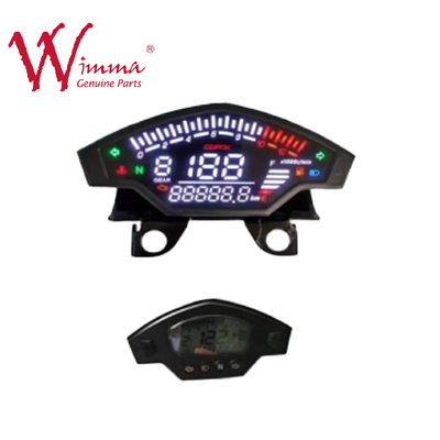 Velocité de la moto Assy universel RZ180 réglable Velocité électronique du compteur ABS Matériau plastique / fer