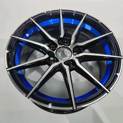 CJ016 Jante de roue de voiture - Roue de voiture en alliage d'aluminium de haute résistance avec finition résistante à la corrosion et conception multi-spokes