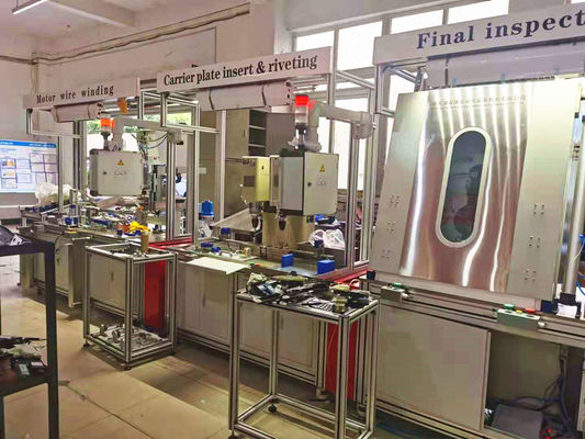 Ligne de production de régulateur de fenêtre régulateur de machine fabricant chinois JIG, ISO9001 verre