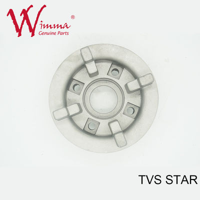Centre de roue de moto WIMMA Alliage d'aluminium TVS STAR Puffer de polissage métallique Utilisation de la moto