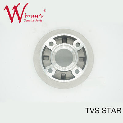 Centre de roue de moto WIMMA Alliage d'aluminium TVS STAR Puffer de polissage métallique Utilisation de la moto